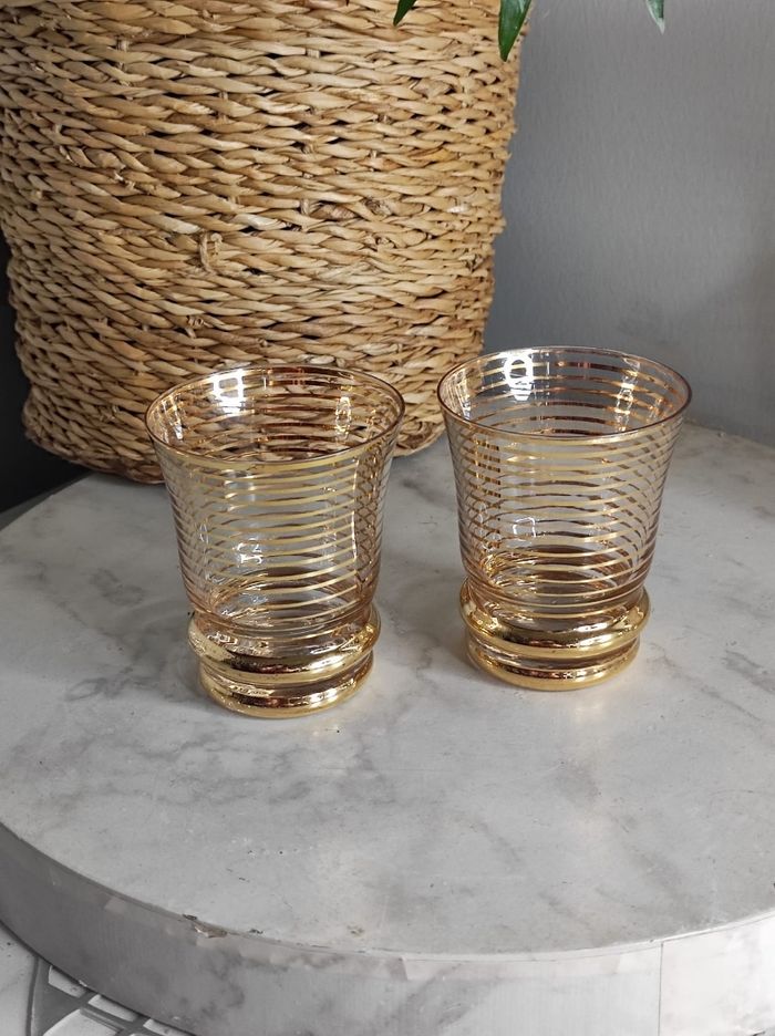 Service à liqueur doré - photo numéro 6