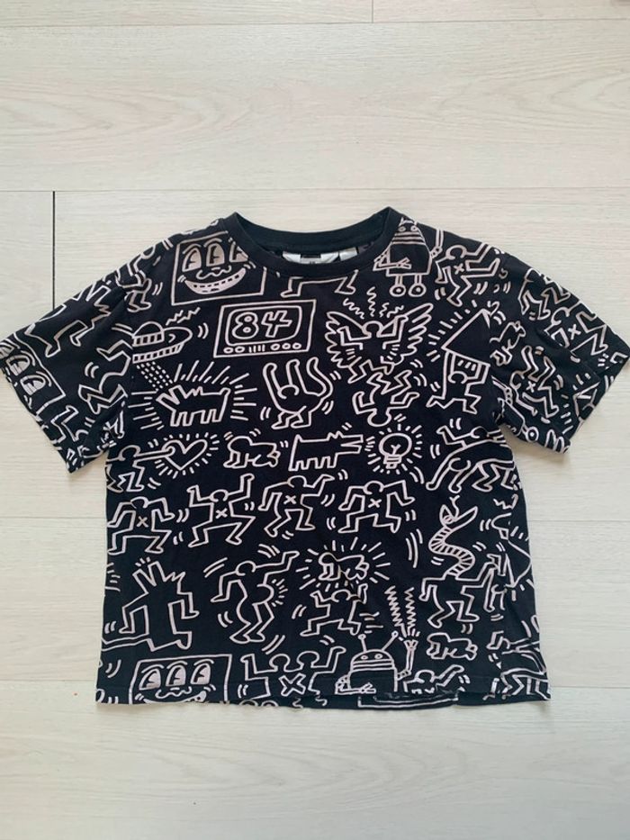 T-shirt noir H&M