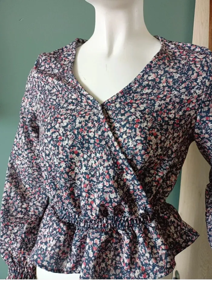 Blouse fleurie IKKS S - photo numéro 3