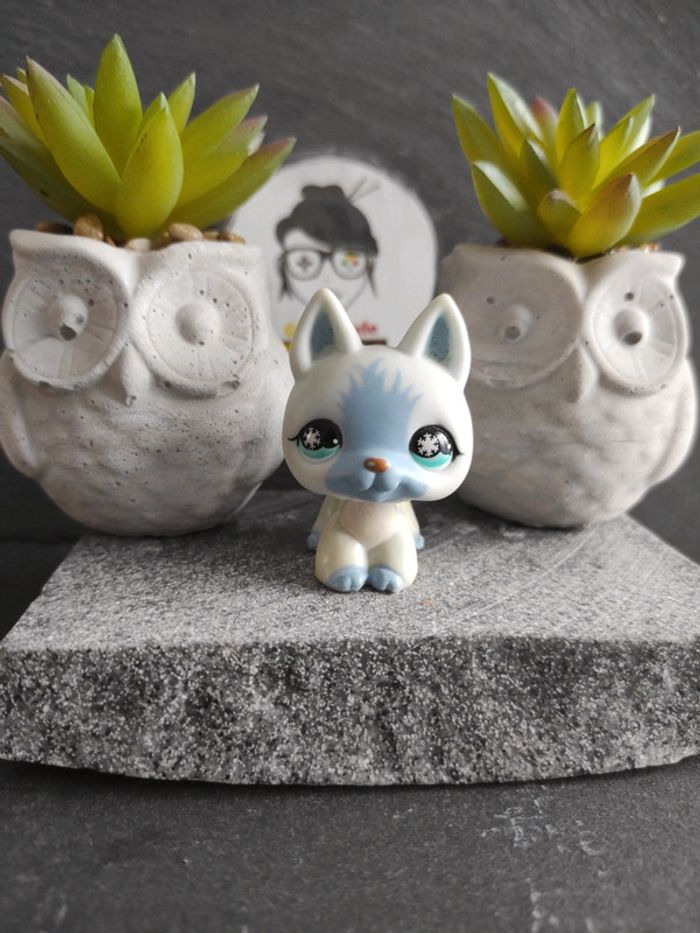 Little Petshop LPS chien berger allemand german shepherd 689 #geektradelpschien