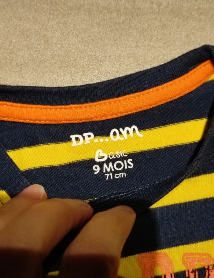 T-shirt rayé DPAM - photo numéro 4