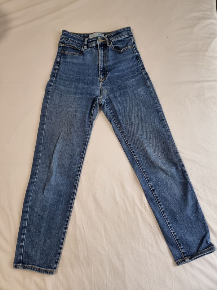 Jean mom straight Stradivarius - photo numéro 2