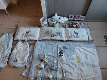 Lot "Sauthon" collection BABYFAN  en TBE