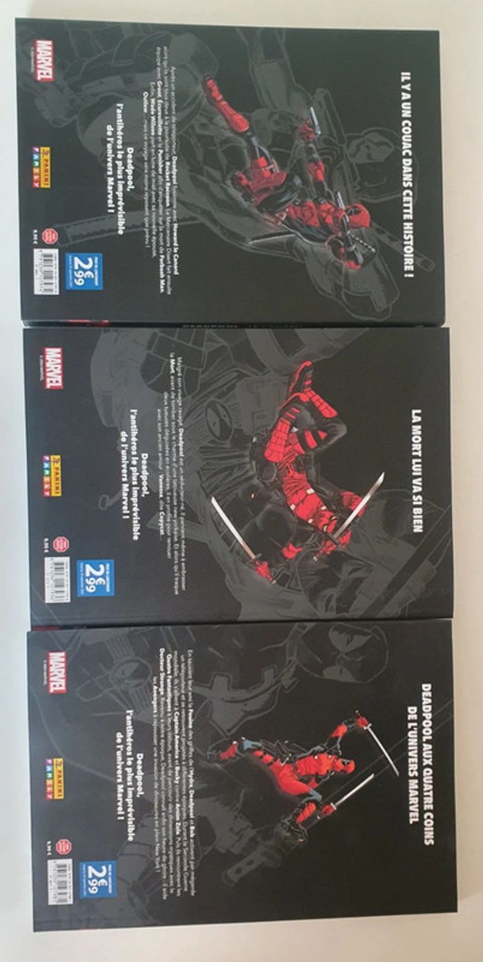 Lot de 3 livres bd deadpool - photo numéro 3