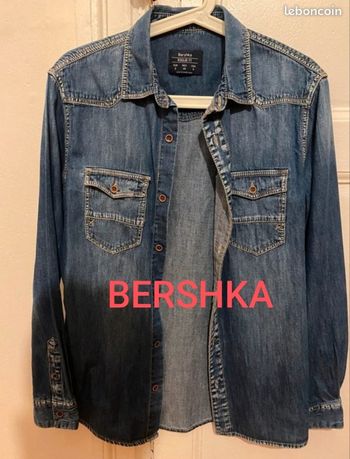 Chemise en jean Bershka Taille 36