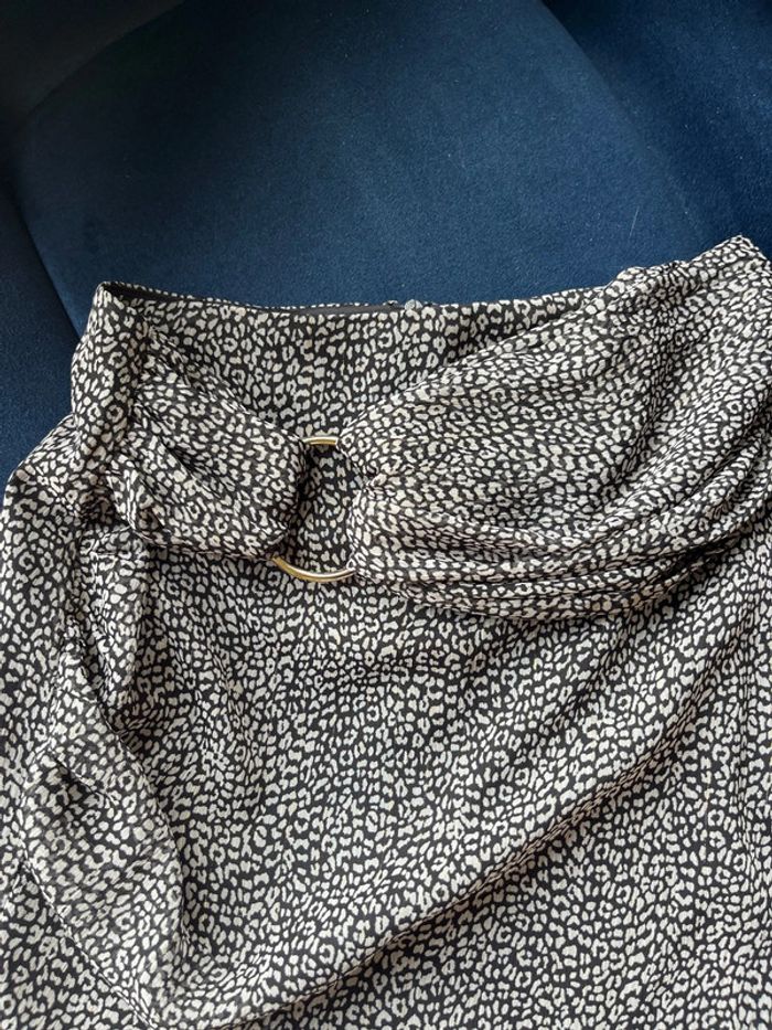 falda léopard print zara - photo numéro 2