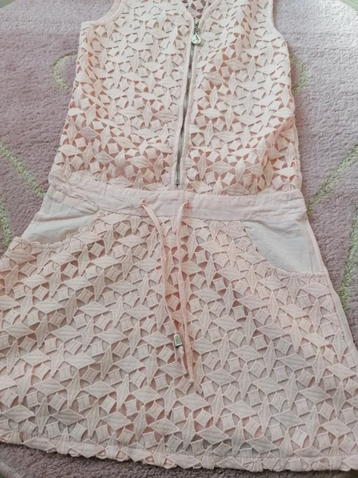 Robe fille macramé broder - photo numéro 3