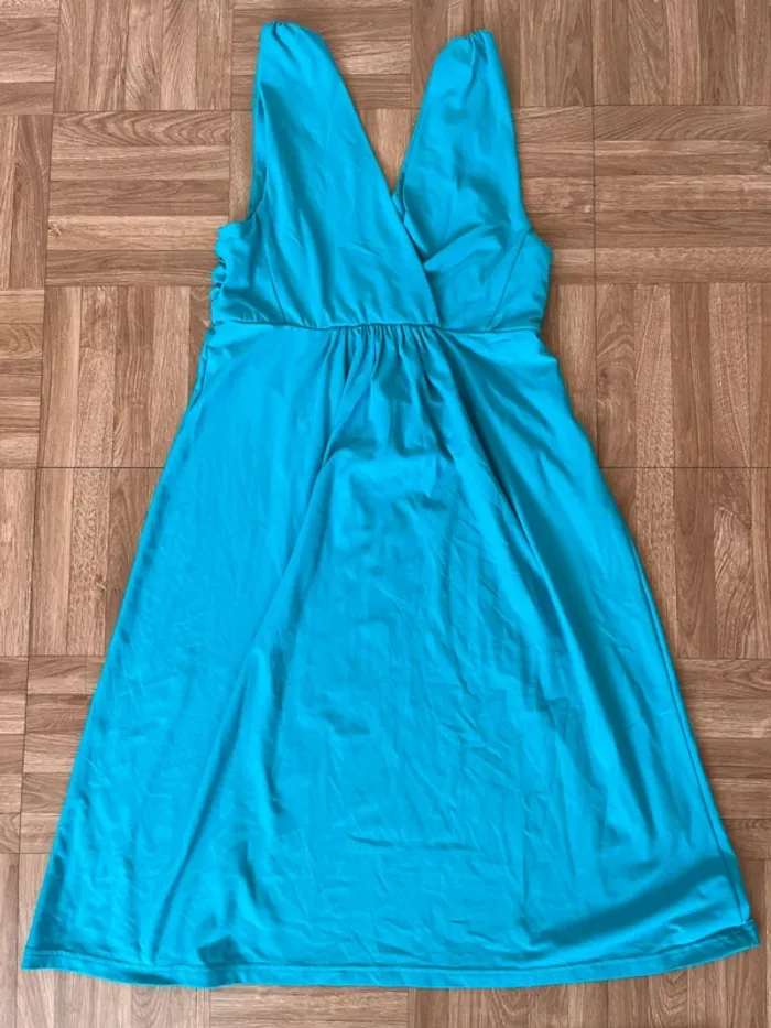 Robe de plage bleu turquoise Carioca (NEUF) - photo numéro 2