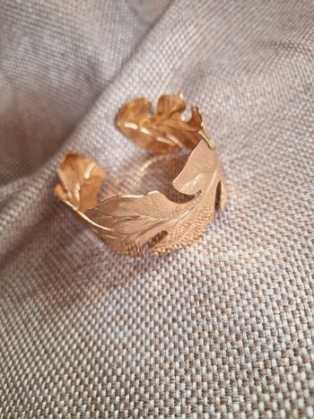 Bracelet manchette acier inoxydable