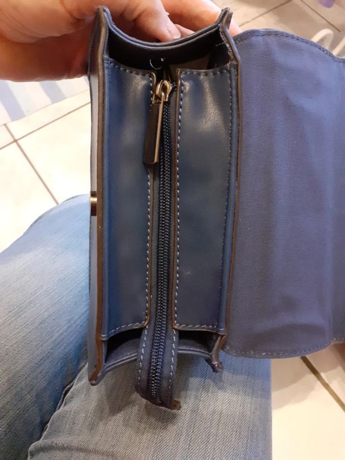 Petit sac, bleu Marine - photo numéro 12