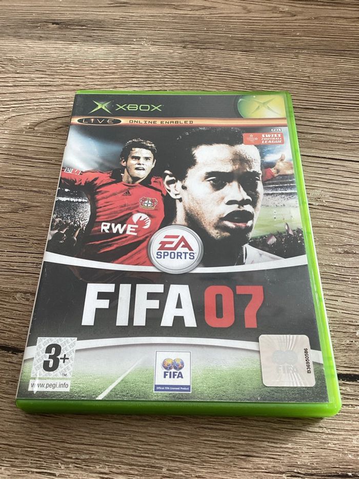 jeu fifa 07 Xbox première génération Microsoft