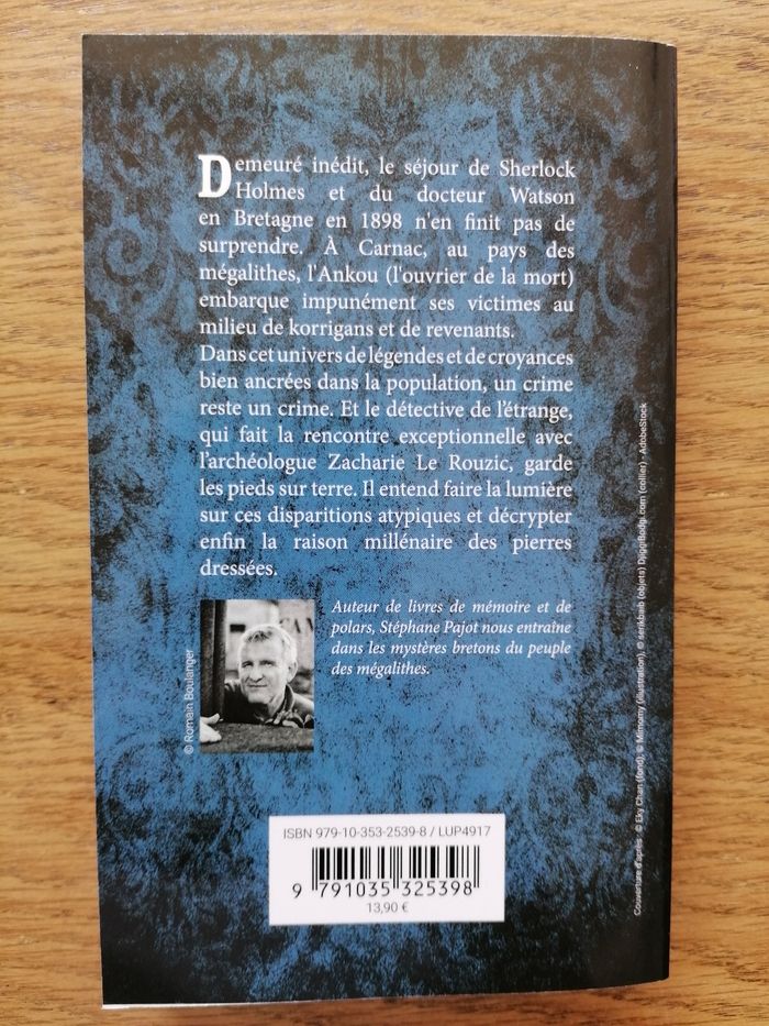 Sherlock Holmes et les mystères de Bretagne de Stéphane Pajot - photo numéro 2