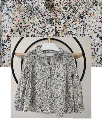 18 24 mois 2 ans blouse chemise zara