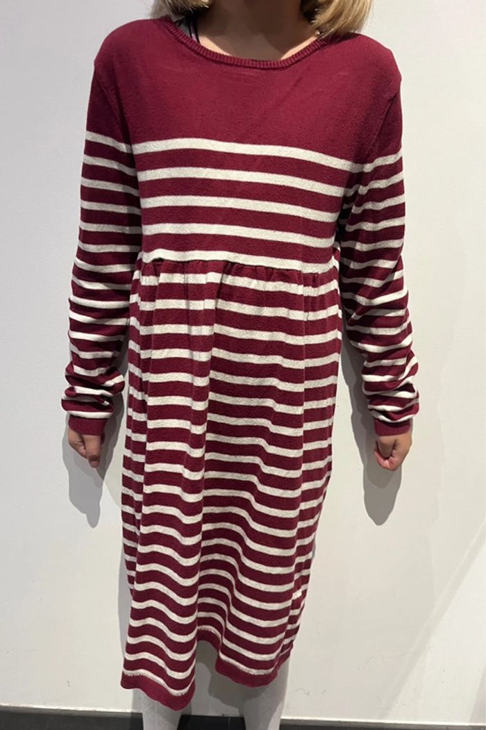 Robe à rayures 10ans kiabi