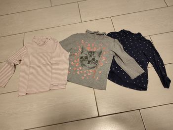 3 sous pulls manches longues