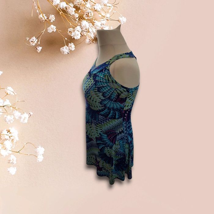 Robe bleue fluide Coline – Taille S – Matière très légère - photo numéro 2