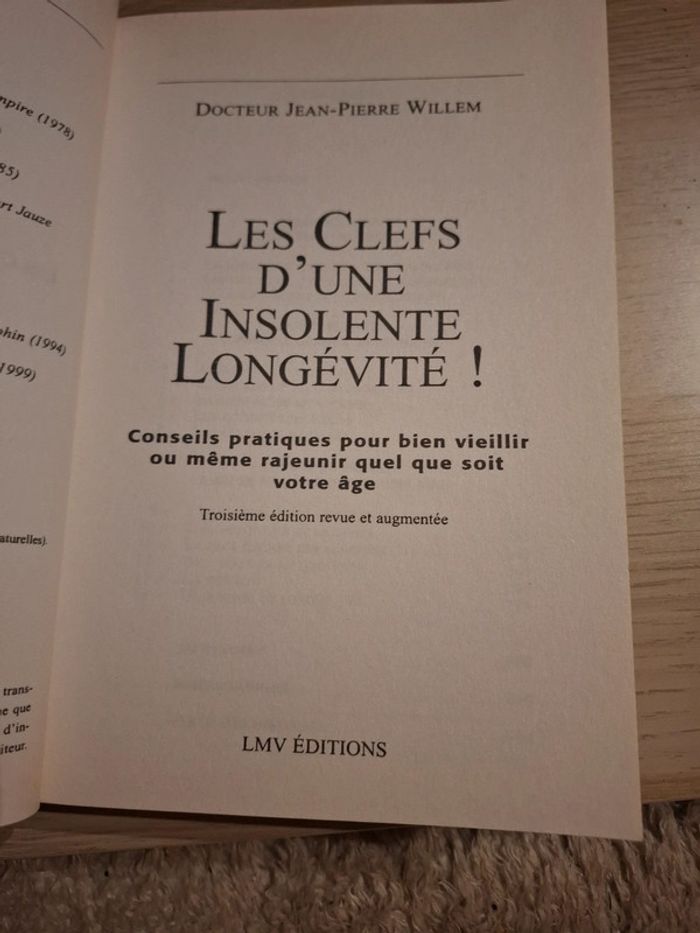 Les clefs d'une insolente longévité - photo numéro 3