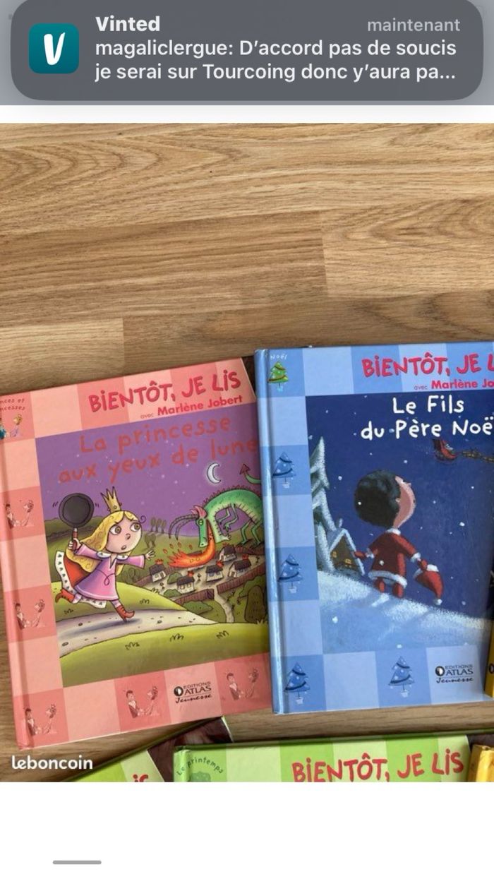 Lot 14 Livres bientôt je lis avec Marlène Joubert - photo numéro 2