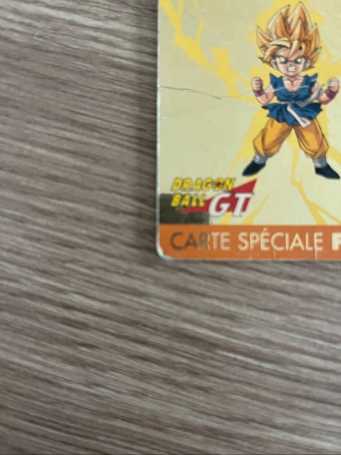 Carte spéciale flash 1997 dragon ball GT Carddass - photo numéro 6