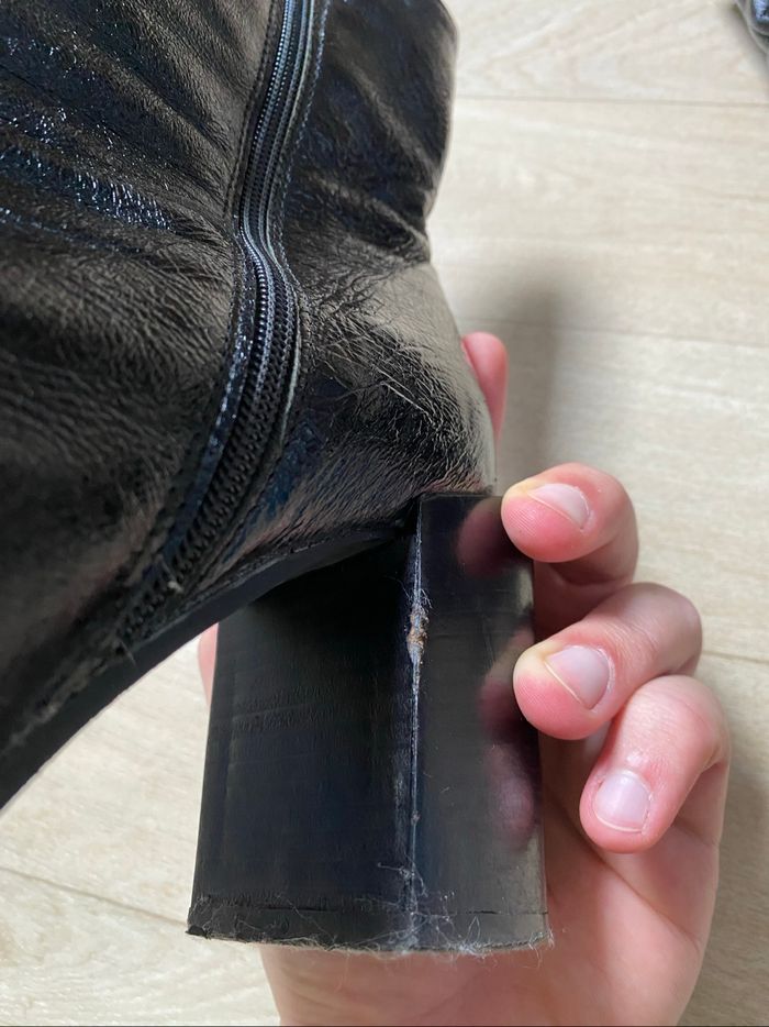 Bottines talon carré - photo numéro 5