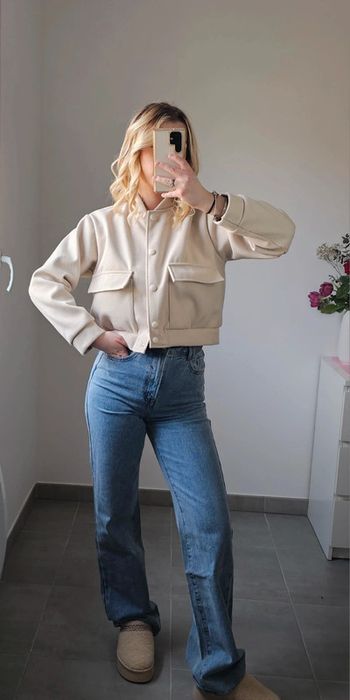 Jean mom coupe droite