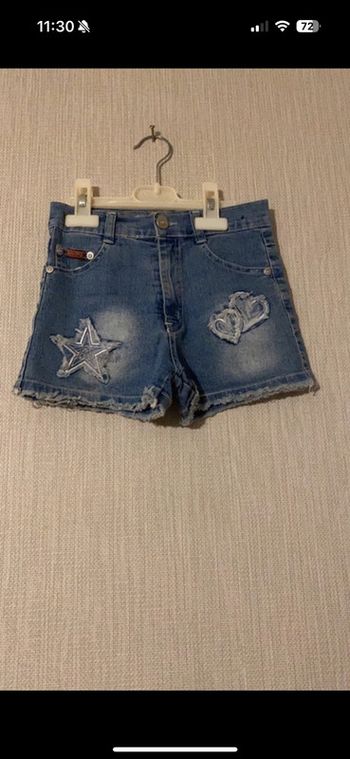 Short 5 - 6 ans en jean
