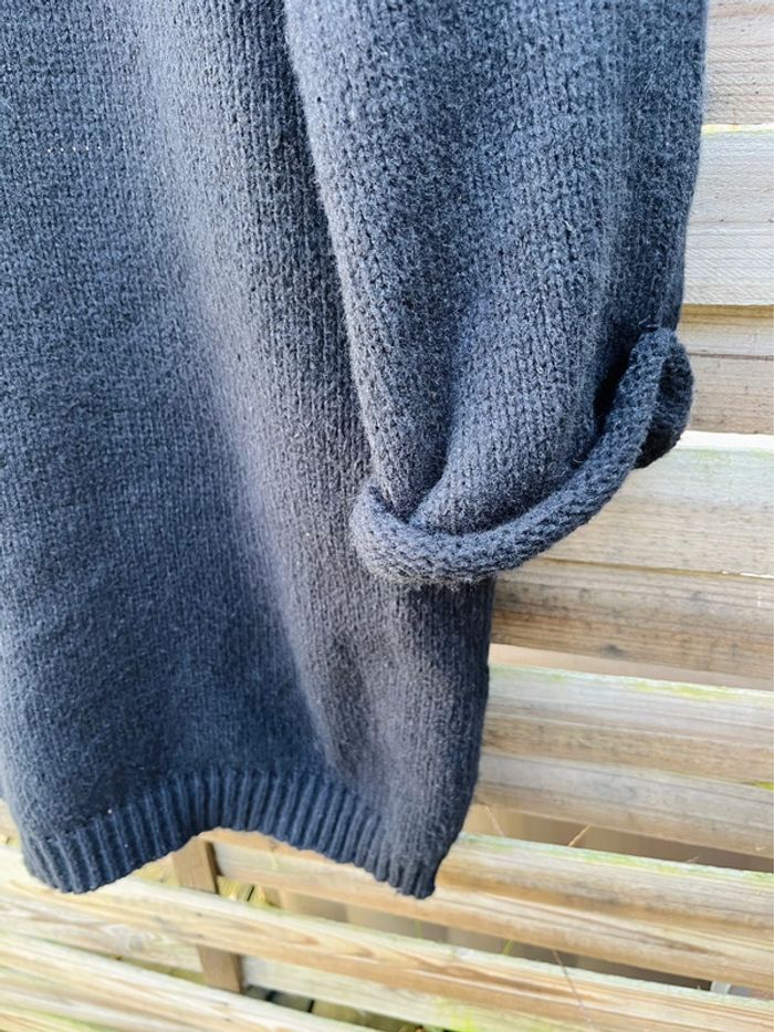 Pull long noir - Taille XL - photo numéro 5
