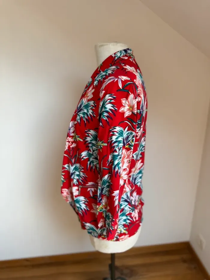 Superbe Veste fleuri fluide Promod 40 🌸 40 L - photo numéro 4