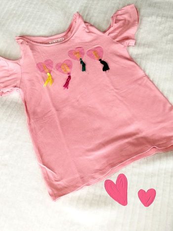 Pun Kidz Tee Shirt Fille 8 ans 