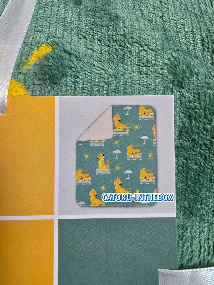 Plaid / Throw Disney Le Roi Lion Simba The Lion King | 75x100cm - photo numéro 2