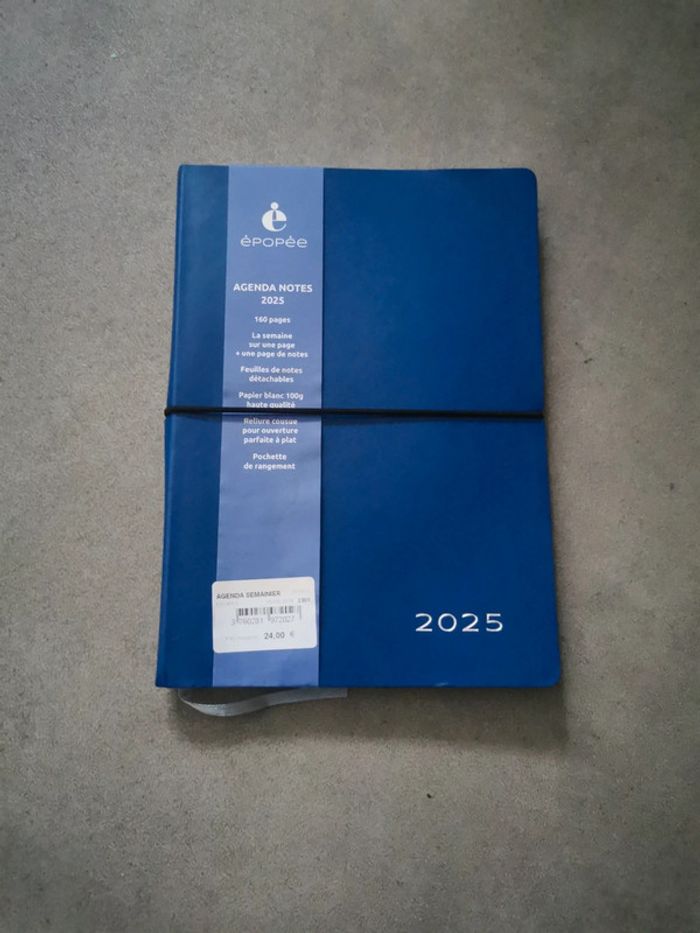 Agenda semainier notes