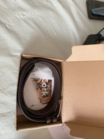Ceinture homme végane neuve