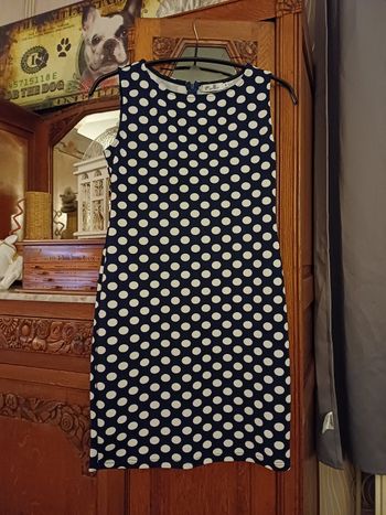 Robe à pois taille s