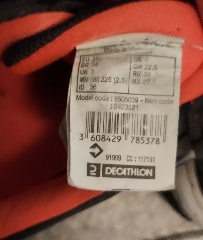 Chaussure Decathlon (
Consulter
Kalenji ) - photo numéro 2