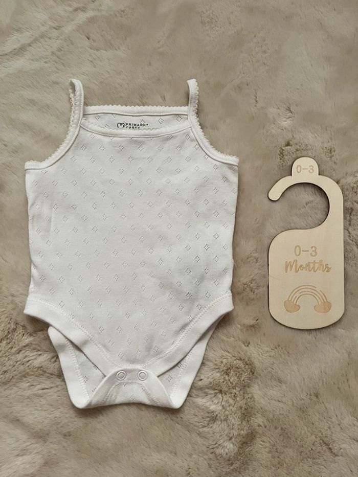 Lot de 5 bodies pastels bébé Primark - photo numéro 7