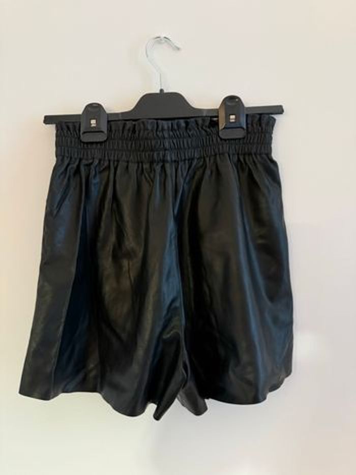 Short Teddy Smith noir / Simili cuir - photo numéro 3