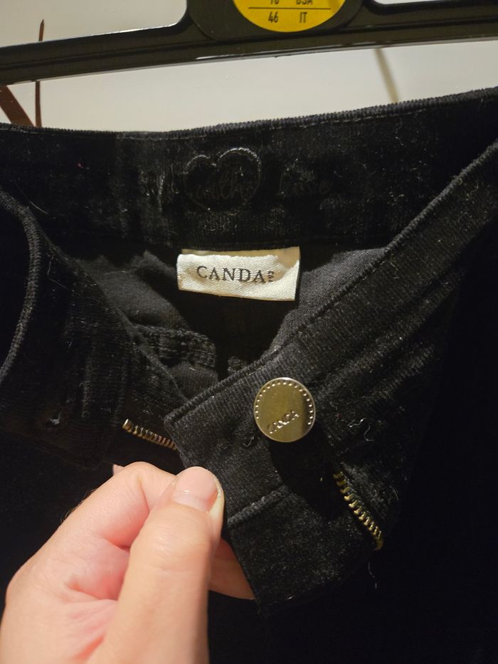Pantalon velours noir T. 44-46 C&A neuf - photo numéro 3