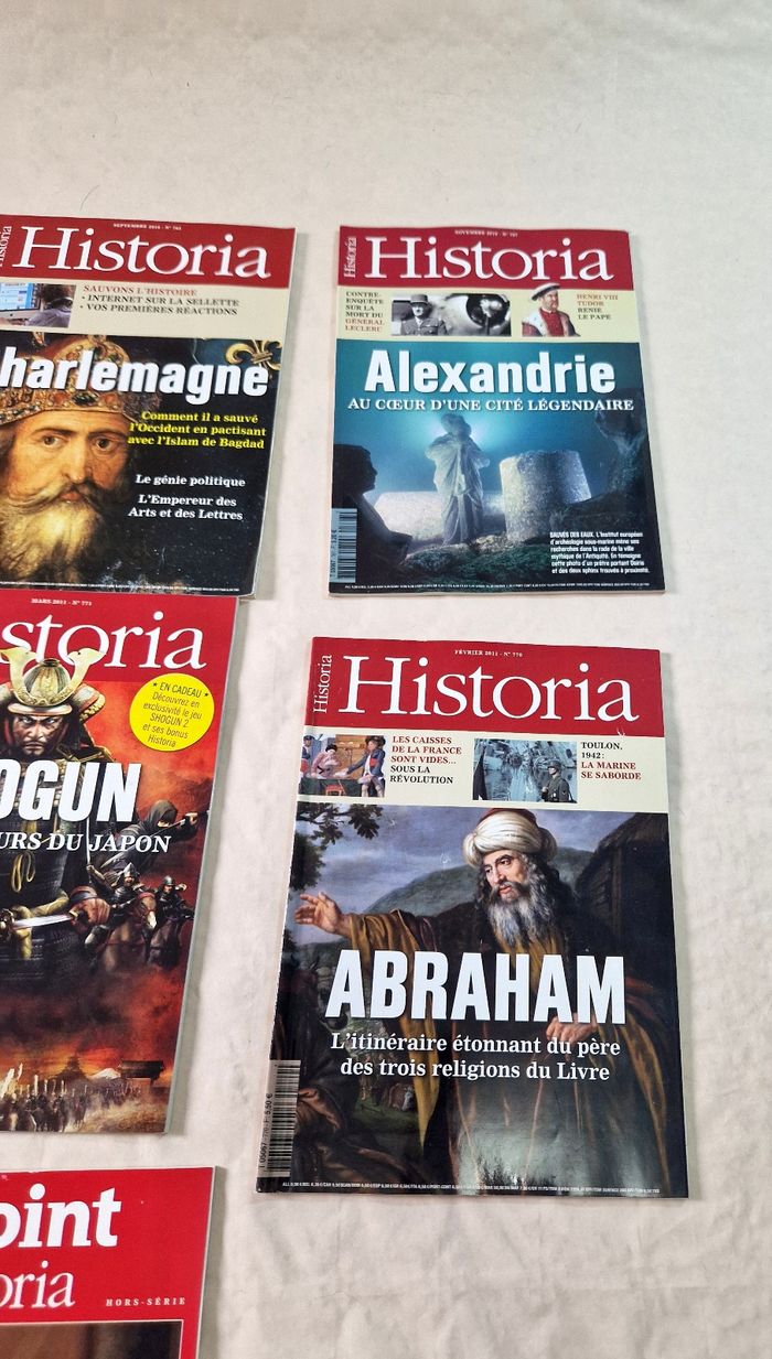 Lot de 9 revue  , magazine Historia + 2 Le point - photo numéro 4