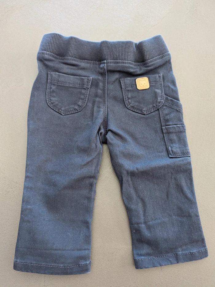 Pantalon marine Okaïdi - Taille : 3 Mois - photo numéro 2