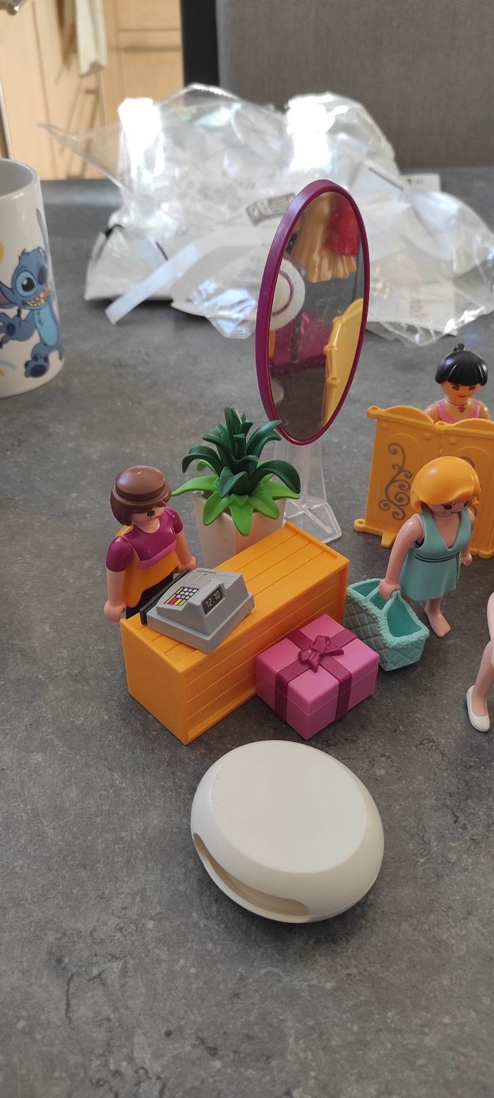 (D47) Playmobil magasin shopping - photo numéro 2