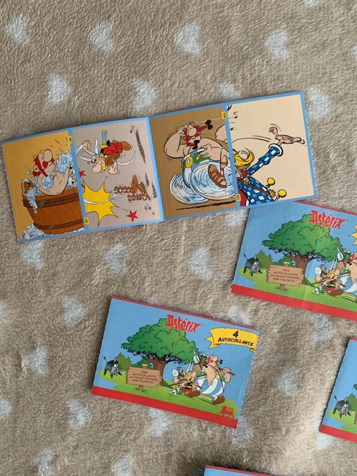 6 pochettes de 4 autocollants Astérix - photo numéro 3