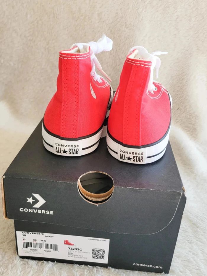 Baskets Converse All Star Hi – Taille 26 - photo numéro 4