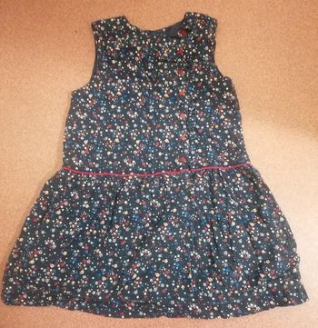 Robe courte fleuri