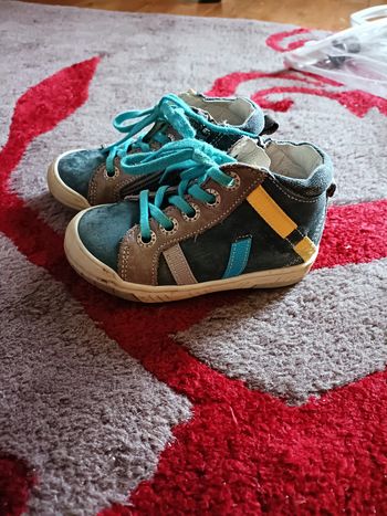 Baskets cuir babybottes