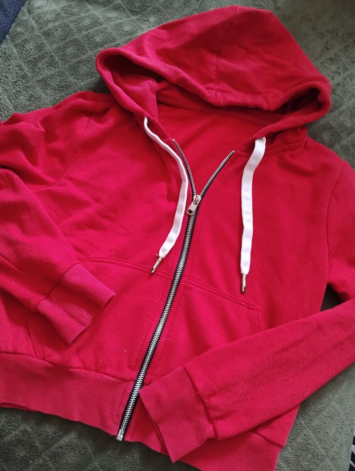 Sweat zippé xs