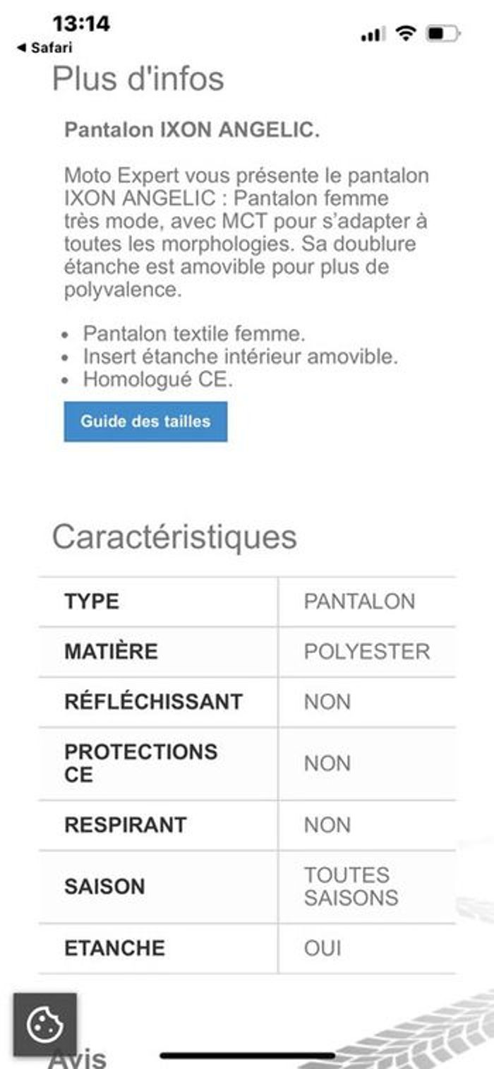 Pantalon moto ou autre Angel - photo numéro 13