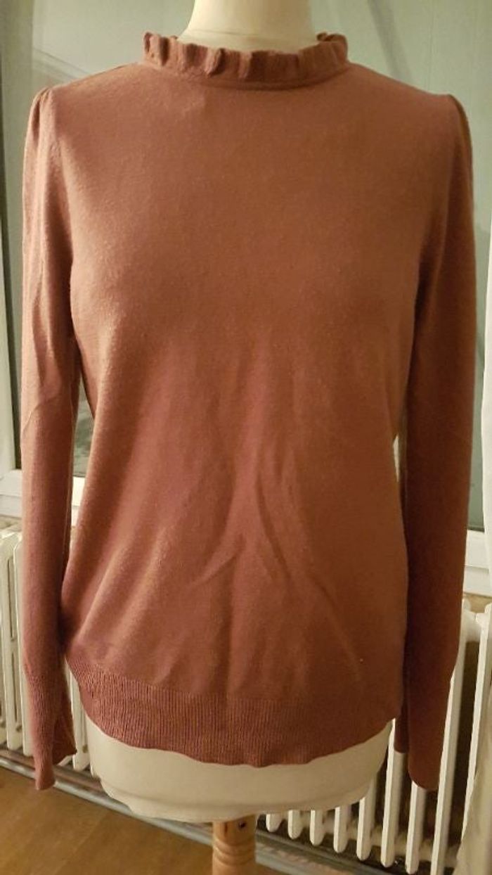 pull vieux rose GDM taille M