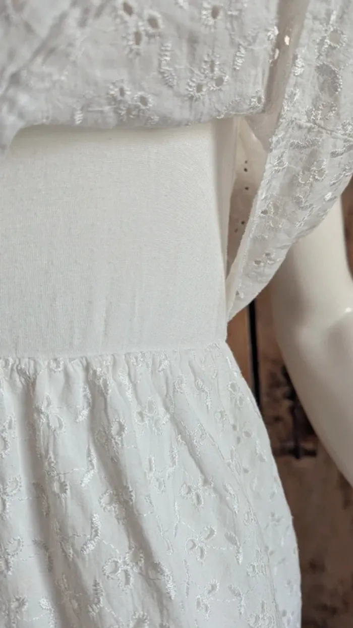 Robe ou tunique broderie anglaise Diamante Moda M/L - photo numéro 6