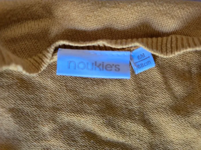 Lot sous pull + gilet bébé fille - 6 mois - photo numéro 4