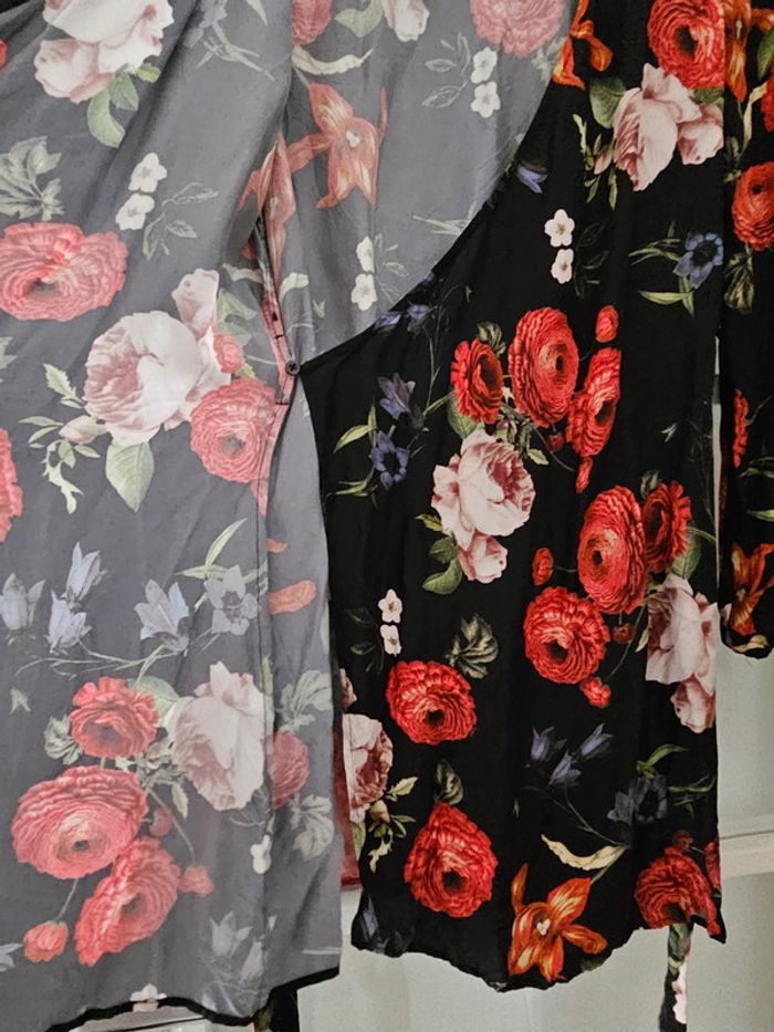 Robe portefeuille fleurie Superdry - photo numéro 4